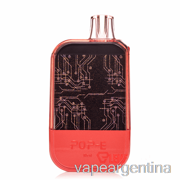 Vaporizador Desechable Pop-e 10000 Rojo Descartable
